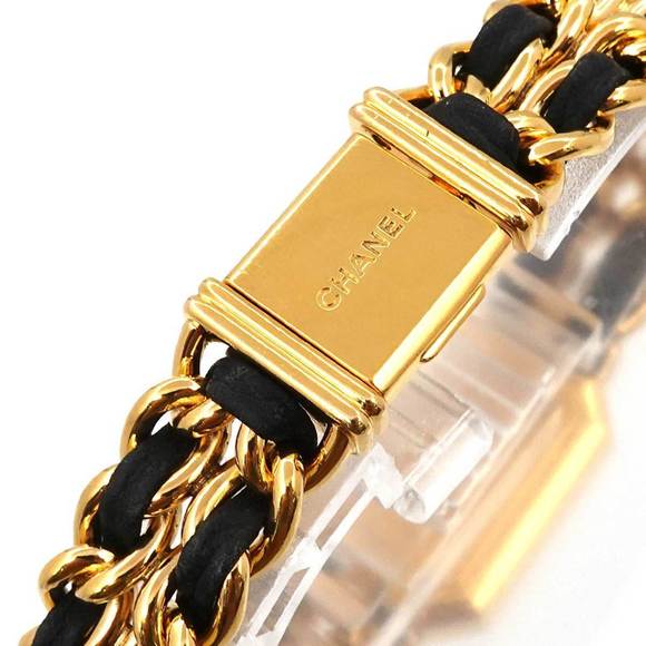 CHANEL Premiere XL size H0001 Ladies' watch Black Gold Quartz - Picture 7 of 7